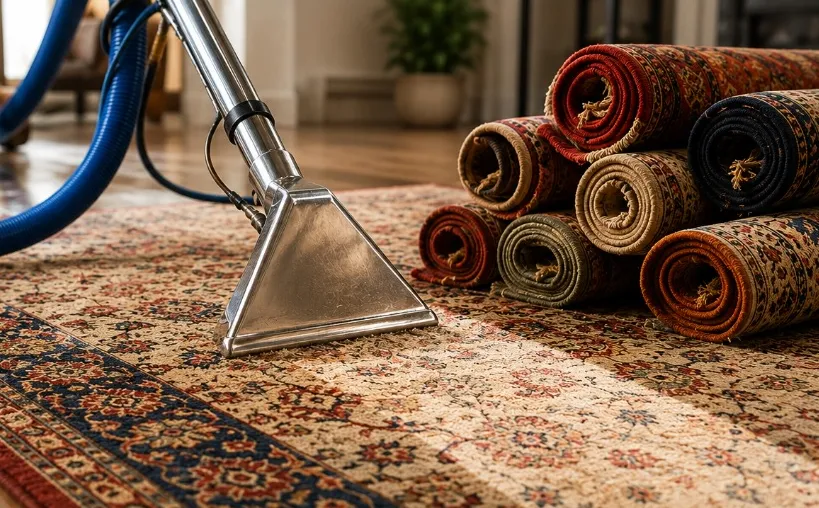 Rug cleaning service image Rug cleaning service image